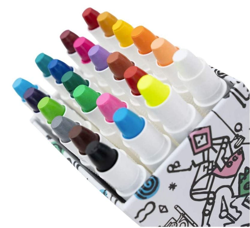 MIYA HIMI Silky Twistable Gel Crayons 12s, 24s and 36s