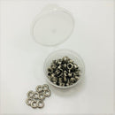 4.5mm Colored Eyelets 80pcs Fits Crop-a-dile and 5mm Eyelet Setter
