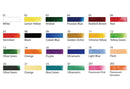 Simbalion Gouache Osama Colors 25 piece (24 Colors)