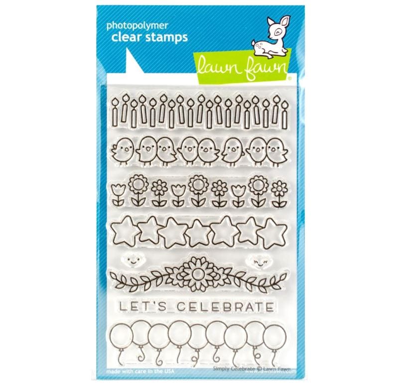 Simply Celebrate Lawn Fawn Clear Stamps 4