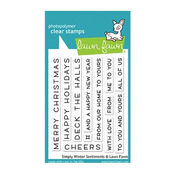Lawn Fawn Simply Winter Clear Stamps 3