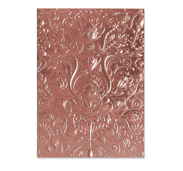 Sizzix Folk Doodle 3-D Textured Impressions Embossing Folder