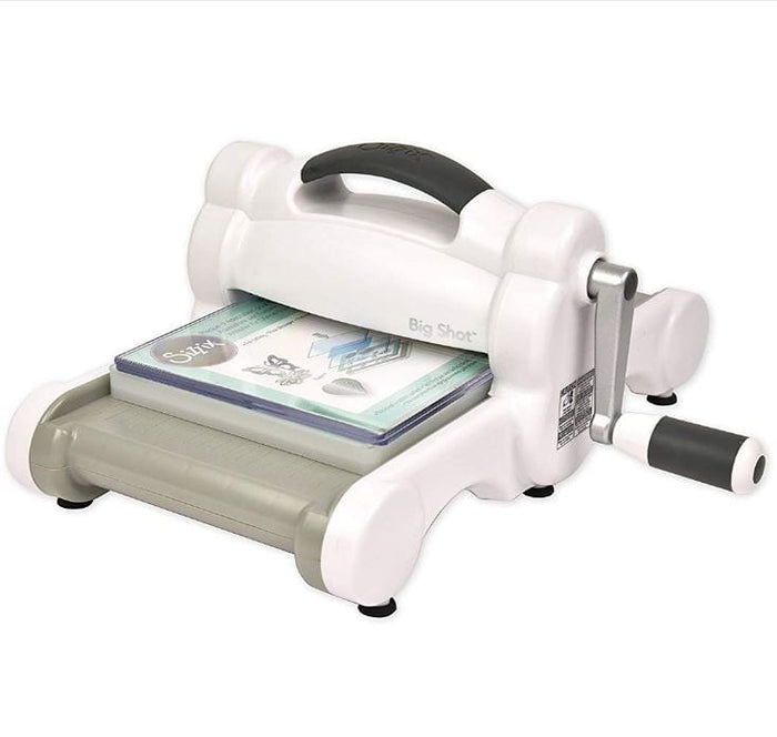 Sizzix Big Shot Gray and White Machine