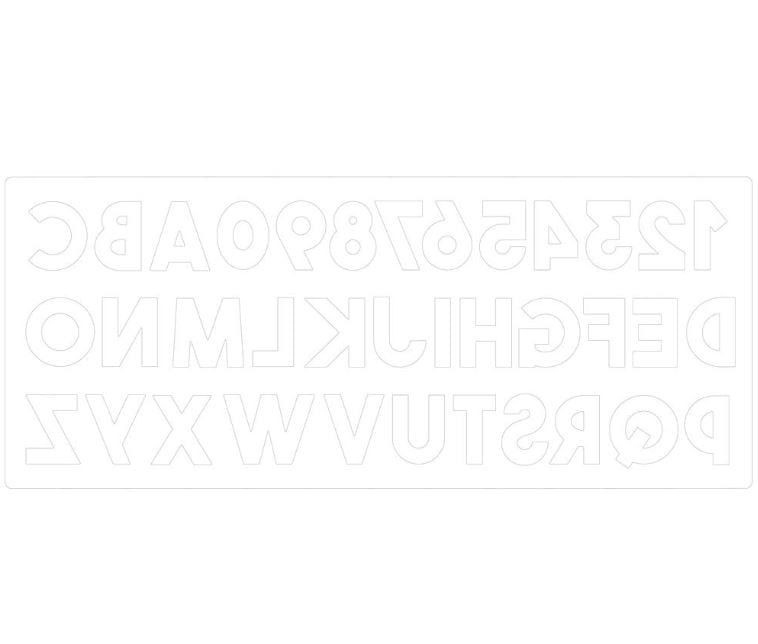 Sizzix Chunky Alphabet Bigz Die