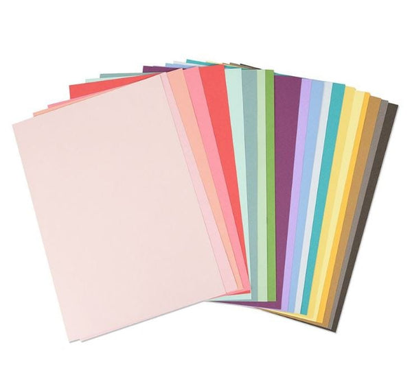 Sizzix Cardstock Sheets, A4 size 80PK (20 Colors)