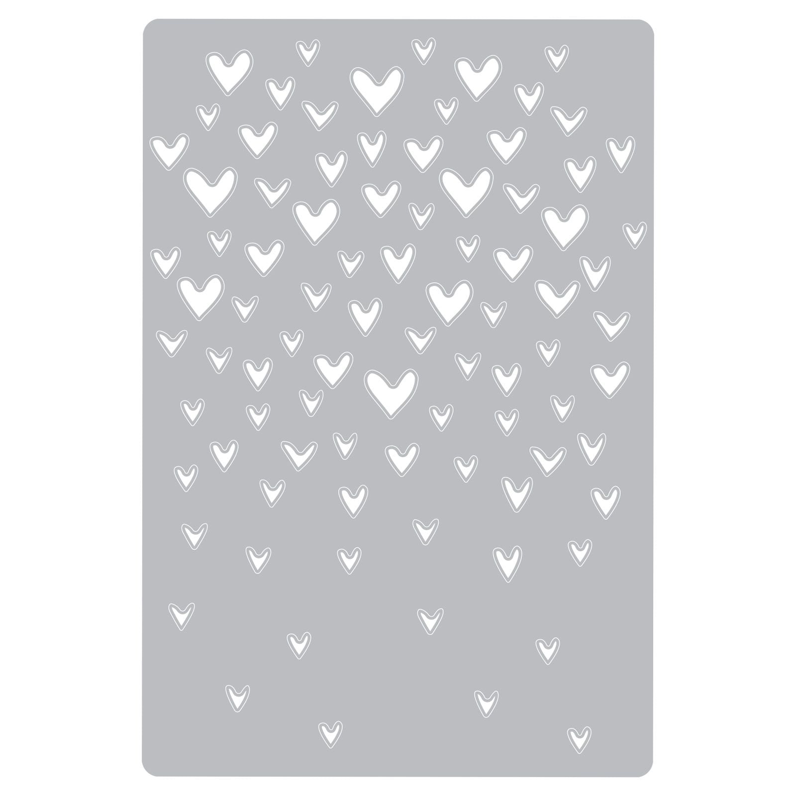 Sizzix Drifting Hearts Thinlits Die Set by Olivia Rose