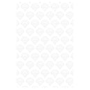 Sizzix Fan Tiles Multi-Level Textured Impressions Embossing Folder by Jennifer Ogborn