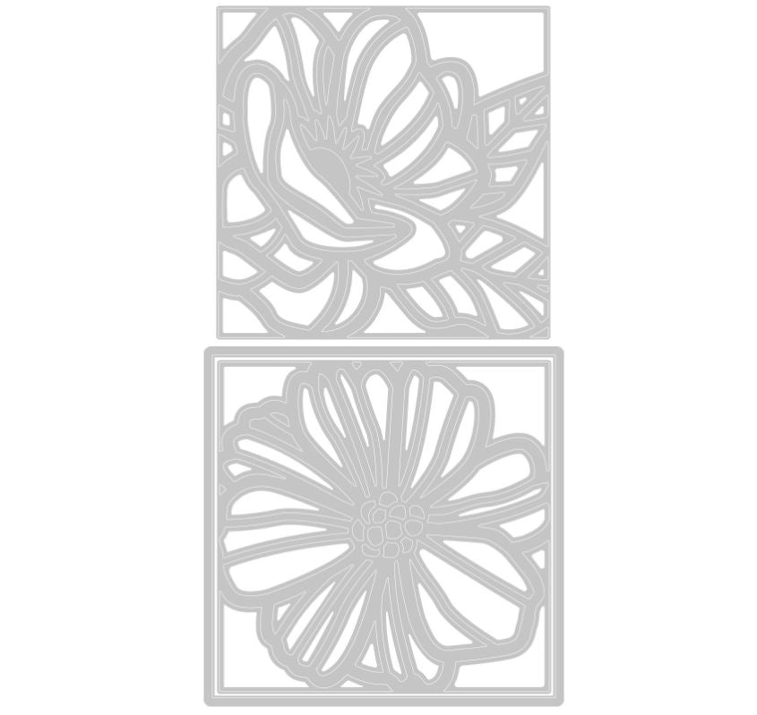 Sizzix Floral Card Fronts Die 3Pk by Olivia Rose