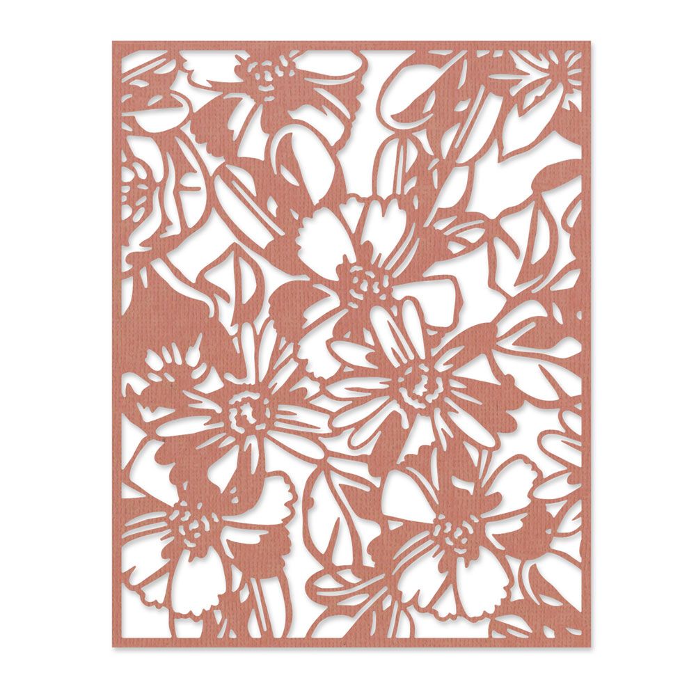 Sizzix Flowery Thinlits Die Set by Tim Holtz