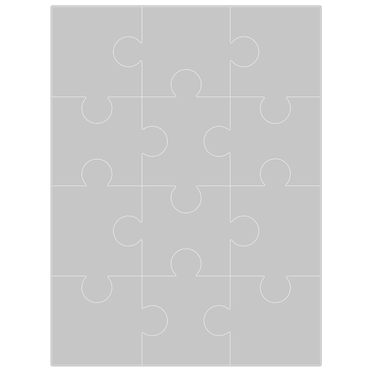 Sizzix Jigsaw Thinlits Die Set by Olivia Rose