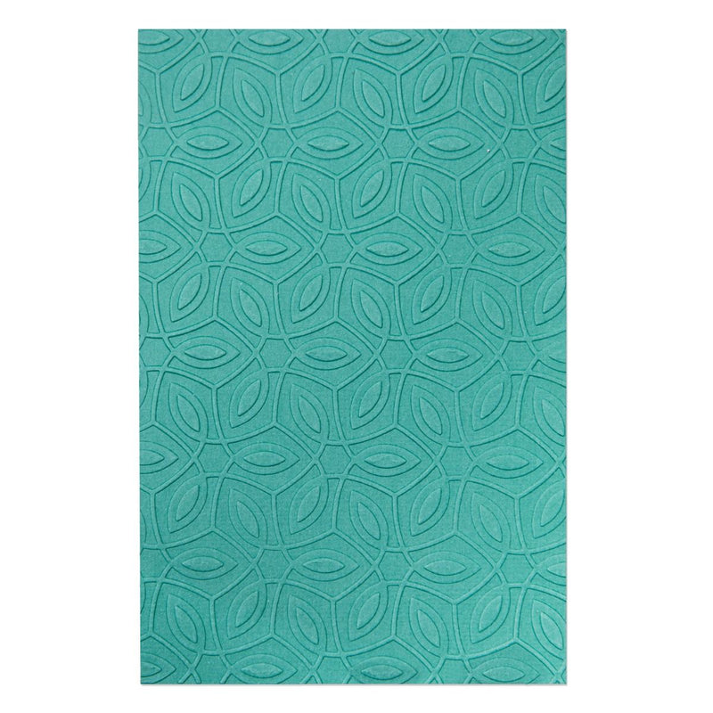 Geometric Flowers, Textured Embossing Folders