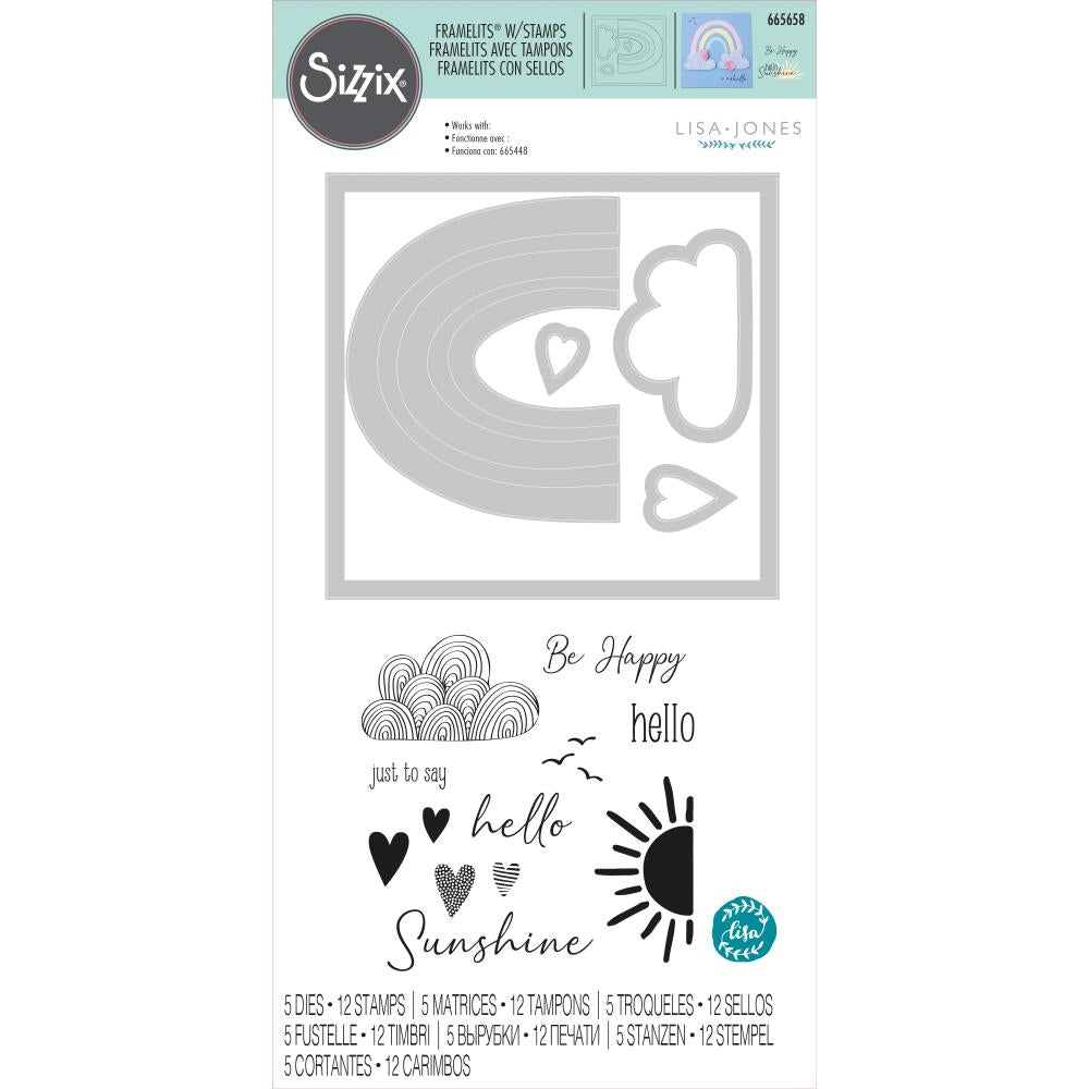 Sizzix Dotted Hearts Framelits Dies Sizzix Dotted Hearts Framelits Dies