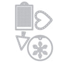 Sizzix Stitched Tags Thinlits Die Set 6PK by Josh Griffiths