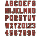 Sizzix Alphanumeric Varsity Thinlits Die Set by Tim Holtz