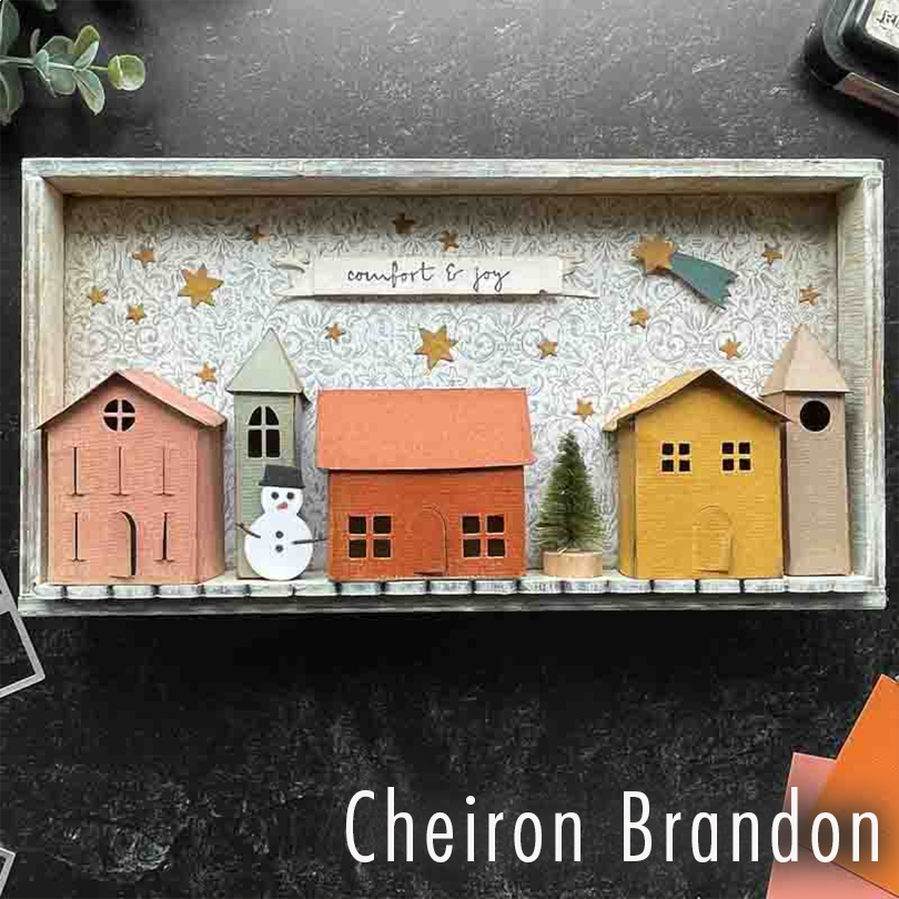 Sizzix Paper Village #2 Thinlits Die Set by Tim Holtz