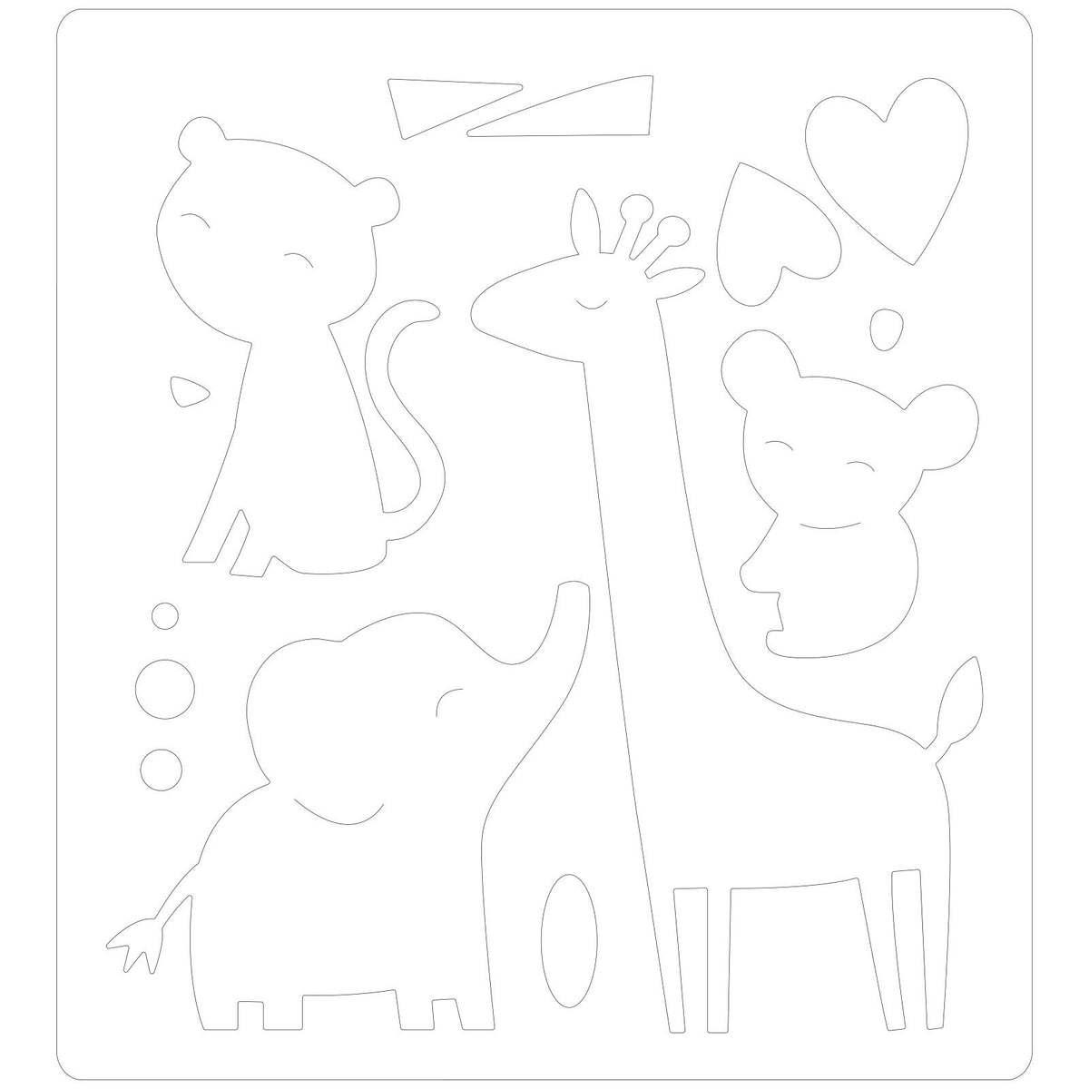 Sizzix Zoo Friends Bigz Die By Olivia Rose