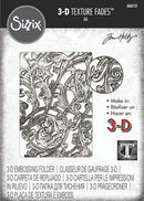 Sizzix 3-D Texture Fades Embossing Folder - Entangled by Tim Holtz