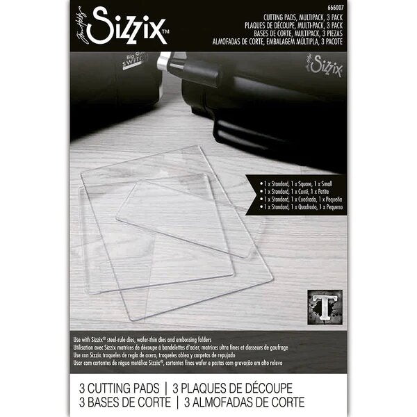 Sizzix Accessory - Cutting Pads, Variety, 3 Pack by Tim Holtz