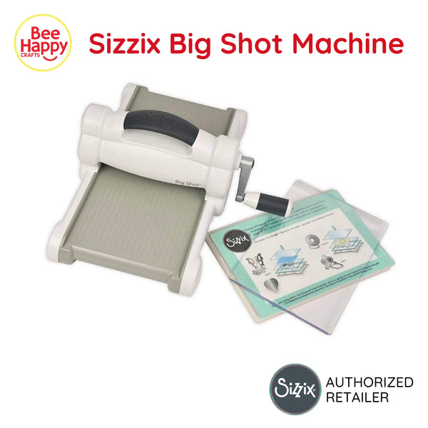 Sizzix Big Shot Plus Die Cutting Machine Starter Kit White & Grey