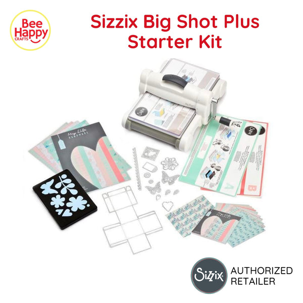 Sizzix Big Shot Plus Starter Kit Featuring My Life Handmade (Gray and White)
