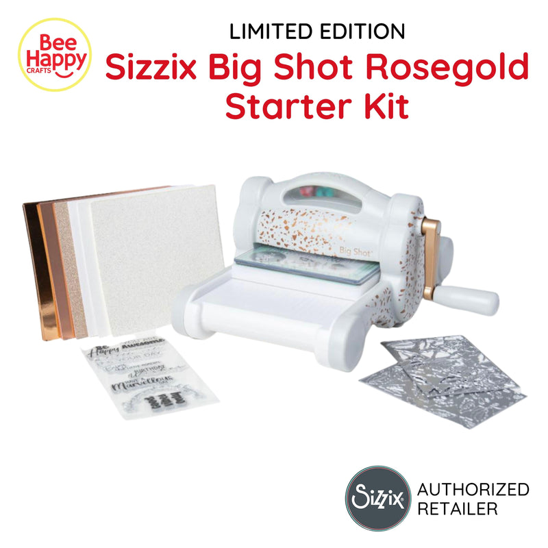 Sizzix Limited Edition Big Shot Rose Gold Starter Kit