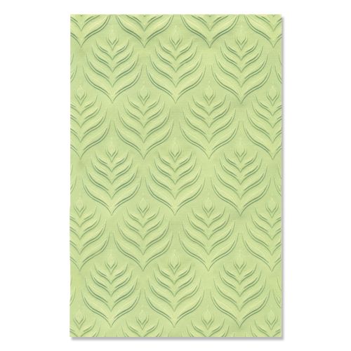 Products Sizzix Multi-Level Textured Impressions Embossing Folder - Palm Repeat by Lisa Jones