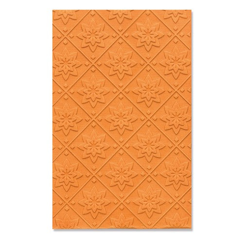 Sizzix Multi-Level Textured Impressions Mini Embossing Folder - Mini Mosaic by Lisa Jones