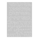 Sizzix Thinlits Die Scripted Alphabet