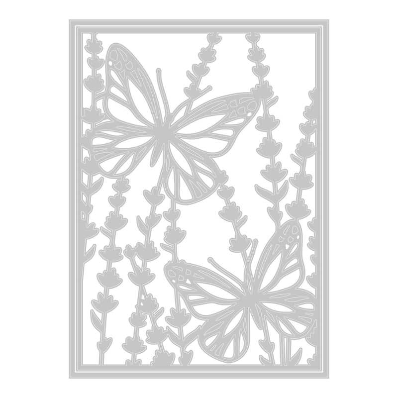 Sizzix Thinlits Die Set 2PK - Botanical Card Front