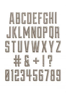Sizzix Thinlits Die Set 41PK - Alphanumeric Emporium by Tim Holtz