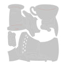 Sizzix Thinlits Die Set 4PK w/3PK - Stamps Crazy Characters