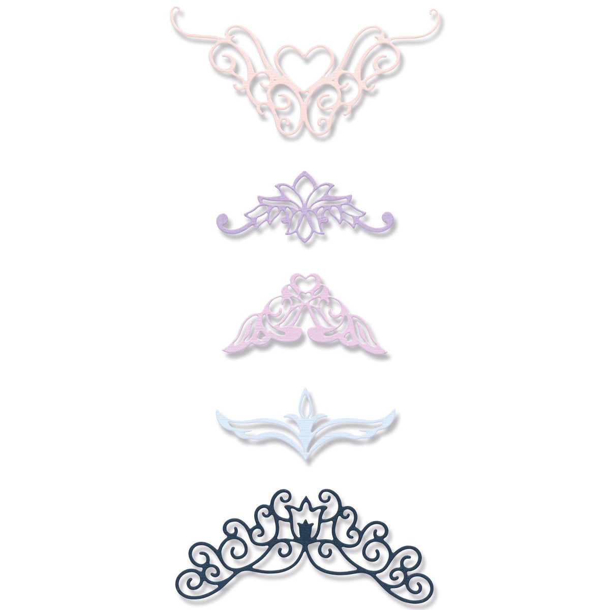 Sizzix Thinlits Die Set 5PK - Fanciful Corners