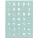 Sizzix Thinlits Die Tile Alphanumeric by Eileen Hull