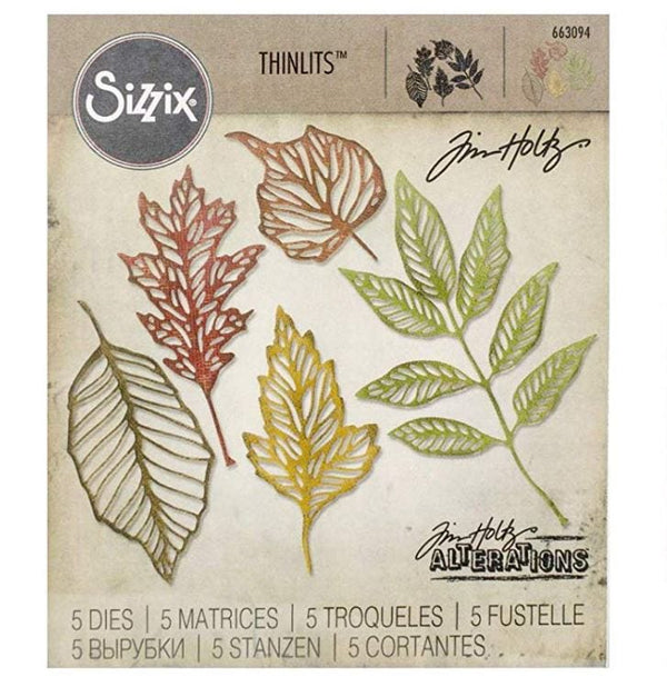 Sizzix Skeleton Leaves by Tim Holtz Thinlits Die