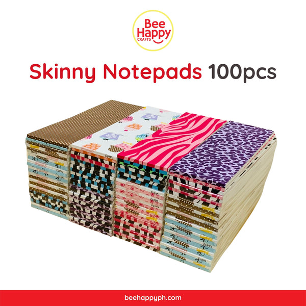 Skinny Notepads 100pcs