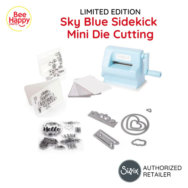 Sizzix Limited Edition Sky Blue Sidekick Mini Die Cutting