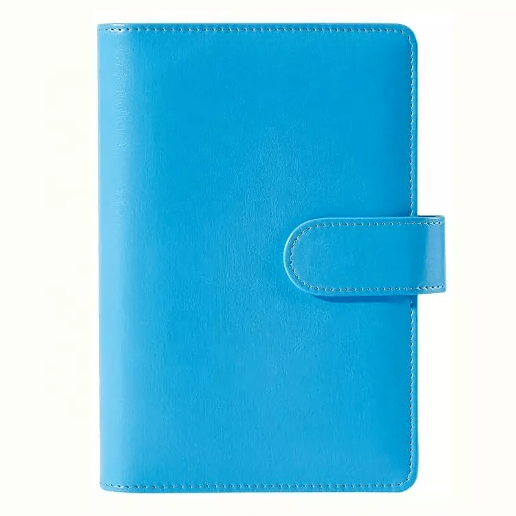 A6 Bright Colors PU Leather Ring Binder Cover