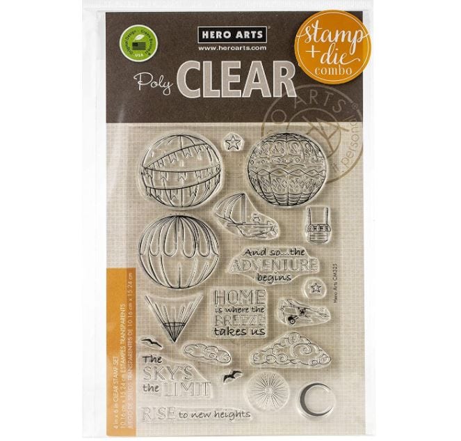 Hero Arts Sky's the Limit Stamp Set CM325