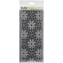 Picket Fence Studios Slimline Daisy Burst Stencil 4"X10"