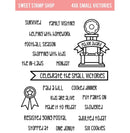 Sweet Stamp Shop Small Victories Stamp Set 4"x 6"