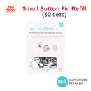 We R Memory Keepers Small Button Pin Refill for Button Press (30 Sets)