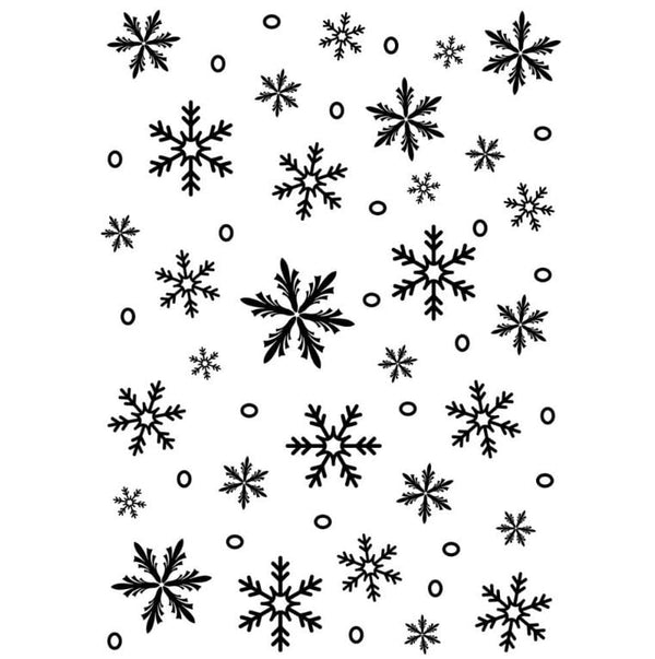 Darice Snowflake 5" x 7" Embossing Folder