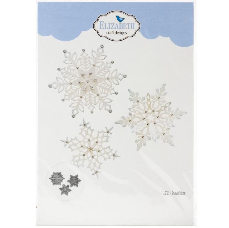 Snowflakes 2 Elizabeth Craft Metal Die