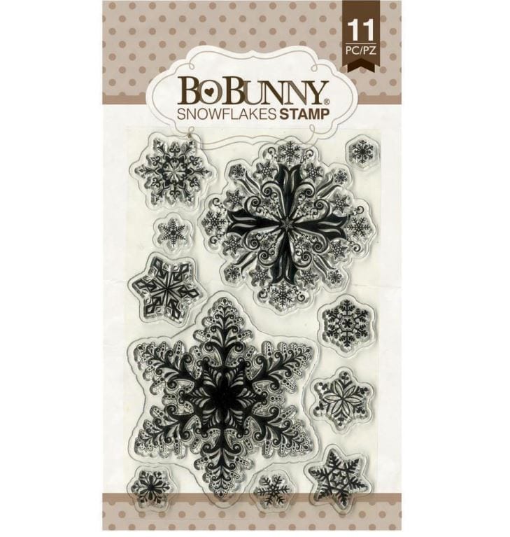 BoBunny Snowflakes Stamps