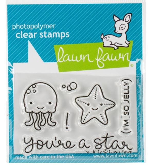 Lawn Fawn So Jelly Clear Stamps 3"X 2"