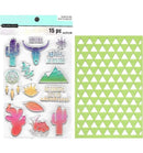 Recollections Southwestern Adventure Stamps and Stencil