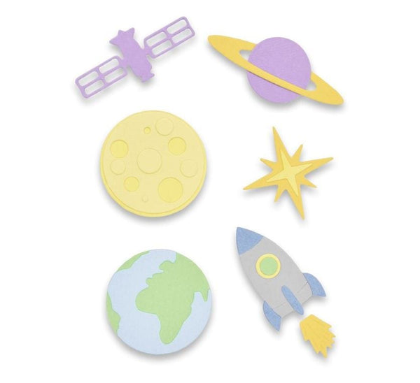 Sizzix Space Thinlits Dies 11Pk