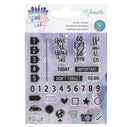 American Crafts Sparkle City Shimelle Acrylic Stamps 32/Pkg