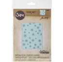Sizzix Sparkles By Tim Holtz Texture Fades A2 Embossing Folder