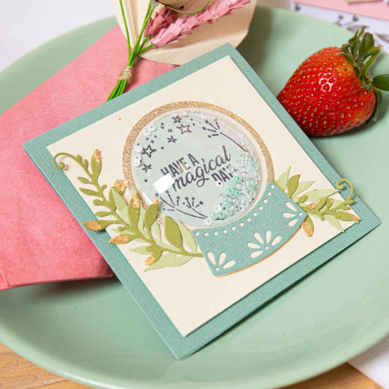 Sizzix Special Wishes Framelits Die Set 10PK w/ 7PK Stamps
